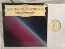 BRAHMS SYMPHONY #4 (DGG 427 497-1) GERMAN 1989 DIGITAL STEREO LP KARAJAN NM