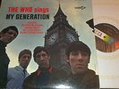 THE WHO LP SINGS MY GENERATION - DECCA STEREO DL 74664 - VG++