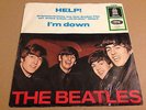 The Beatles HELP / I'M DOWN Odeon deutsche Single Odeon-Logo rechts 7'' German