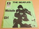 The Beatles Michelle / Girl Odeon deutsche Single Brillenwerbung 7'' German 45