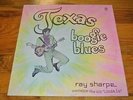 RAY SHARPE Texas Boogie Blues LP 1980 PRIVATE LABEL PROMO Rock Outsider Soul DJ