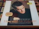 BEETHOVEN-Karajan DGG TULIP SKL 101/8 8LP Box-9 SYMPHONIES-NM-Red STEREO