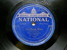 PERRY BRADFORD'S JAZZ PHOOLS ON SUPER RARE 'NATIONAL' 78, EX-PARAMOUNT, 1923