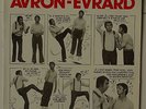 AVRON EVRARD FRANCOIS DE ROUBAIX RARE FRENCH LP 70's BARCLAY COMIQUES SKETCH NM