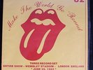 3 LP Box Rolling Stones  - Make The World Go Round Wembley '82, WS 62582