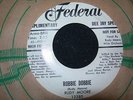 RUDY MOORE - Robbie Dobby/I'll Be Home To See  - 45 RPM DJ - 50's R&R, R&B, TEEN