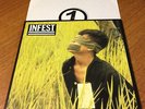 Infest No Man's Slave LP black print centre labels Deep Six Draw Blank NM