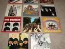 Eleven Beatles Vinyl LPs