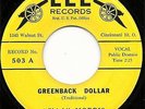 CHICK MORRIS RARE OHIO ROCKABILLY LEE RECORDS #503 GREENBACK DOLLAR