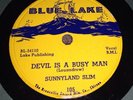 Sunnyland Slim. Blue Lake 105. 