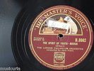 78rpm LONDON PALLADIUM ORCH JACK FRERE spirit of youth / liberators march B8662