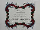 COLUMBIA SAX 2335 *BLUE/SILVER *ANNIE FISCHER* MOZART PIANO CONCERTOS 20 & 23 NM