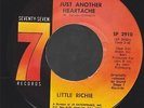 LITTLE RICHIE just another heartache NORTHERN SOUL 45 on SEVENTY 7