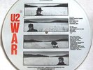 U2-WAR-VERY RARE UK CLEAR RIM PICTURE DISC PRESSING-PILPS 9733