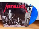 Metallica No spandex, no leather ... rare blue vinyl LP live Donington 1985