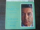 COLUMBIA SAX 2392  SIBELIUS 5  KARAJAN  PHILHARMONIA  SILVER/BLUE