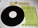 THE SMITHS-BARBARISM BEGINS AT HOME-RARE 1 SIDED PROMO WITH PRESS RELEASE.