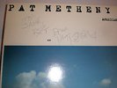 Pat Metheny Group LP American Garage AUTOGRAPHED