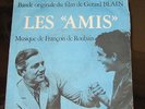 FRANCOIS DE ROUBAIX - LES AMIS - French OST funk RARE 45 + Picture Sleeve - HEAR