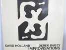 Dave Holland/Derek Bailey-Improvisations For Cello & Guitar-Rare Jazz LP-N. Mint