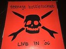 TEENAGE BOTTLEROCKET Live In '06 LP vinyl record BLACK etched RARE OOP Fat Wreck