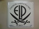 EMERSON,LAKE & PALMER:Works 1/2-Monoco LP Palm Slipped Disc Live w/Insert Cover