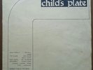 Child's Plate  US PRIVATE LONER FOLK PSYCH 78/100 MADE W/POSTER