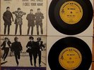 THE BEATLES - RARE set of 2 Brazilian Brazil Odeon PS 7