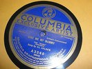 AL JOLSON COLUMBIA 78 RPM RECORD 3540 GIVE ME MY MAMMY / HART & SHAW