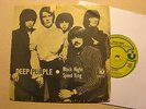 DEEP PURPLE BLACK NIGHT RARE  INDIA UNIQUE PICTURE SLEEVE