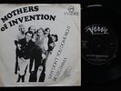 MOTHERS OF INVENTION Why Don't You Do Me Right DANISH 1967 45 + PS RARE Psych