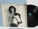 PATTI SMITH HORSES 1976 LP RECORD BLACK LABEL PRESSING EX RARE