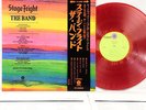 THE BAND stage fright JAPAN orig LP RED VINYL rare   [FREE P+P]