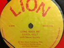 ERROL HOLT w/ SECRET SOCIETY - come rock me b/w congo dread - LION - VG++//