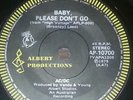 AC/DC. BABY, PLEASE DON'T GO / LOVE SONG. 45 RPM Record. 1ST SINGLE 1975