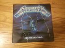 Metallica-Ride The Lightning 1st Press Megaforce  VG Condition RARE