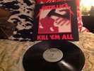 Metallica Kill 'em all lp 1983 megaforce records rare
