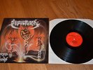 VINYL: SEPULTURA Morbid Visions LP 1987 Shark 004, VG+ CONDITION