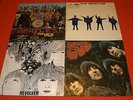 4 X THE BEATLES UK VINYL LP'S 