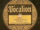 Furry Lewis / Blind JoeTaggart (as Blind Joe Amos), Vocalion 1116, V-