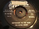 Hi-Q Doo Wop Detroit's The Royal Jokers September in the Rain / Spring 1957