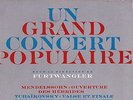 FALP 617 FRANCE - FURTWANGLER - UN GRAND CONCERT POPULAIRE - NM