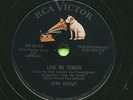 ELVIS PRESLEY (Love Me Tender / Anyway You Want Me)   ROCKABILLY 78 RPM RECORD