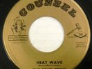 The FOUR TEENS 45 Heat Wave Rare Obscure Surf Instr 1965 #CC 60