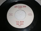 RARE Northern Soul 45 Paul Smith I'LL RUN 1001 Jacklyn Reocrds VG++ L K