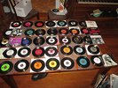 35-45 RPM RECORDS&4 PIC SLEEVES-MOST IN N MINT-N SOUL/DWOP/BEATELS VJAY&MGM&MORE