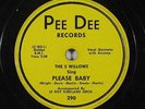 Doo Wop 5 WILLOWS Please Baby / Love Bells on Pee Dee