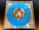 Frank Zappa Letter From Jeepers John Trubee 7” 45 PS Blue Saw Blade Shape Disc