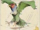 Atomic Rooster - rough label vinyl LP album record UK CAS1010 B&C 1970