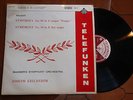 MOZART SYMPH 38 & 39  BAMBERG SYMPH-KEILBERTH ex++ 1959 TELEFUNKEN STEREO LP